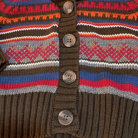 Genuine baby from OshKosh Newborn SZ 3M 100% Cotton Button Up Knit Sweater NWT - Picture 7 of 10